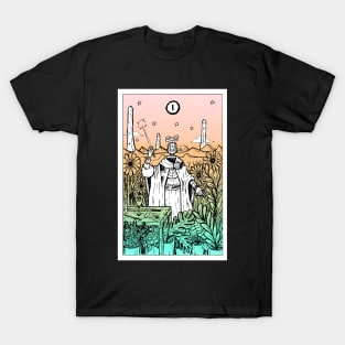 Rainbow Tarot Magician T-Shirt